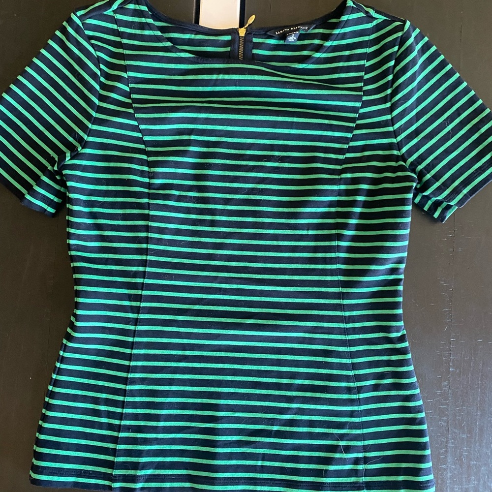 Green dress top